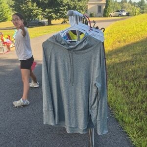 Athleta Hooded Tunic  XL